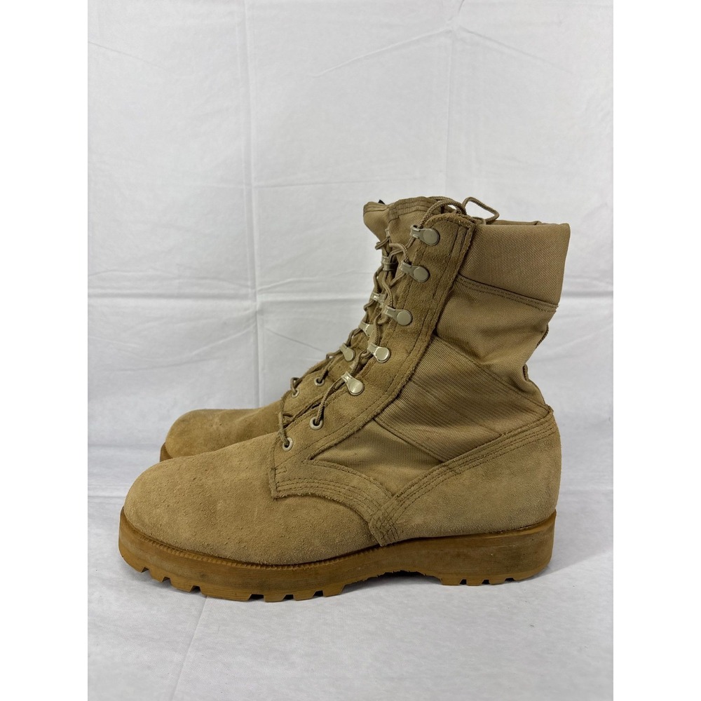 Altama Combat Boots Mens 12R Beige Hot Weather HW Desert Military Vibram USA